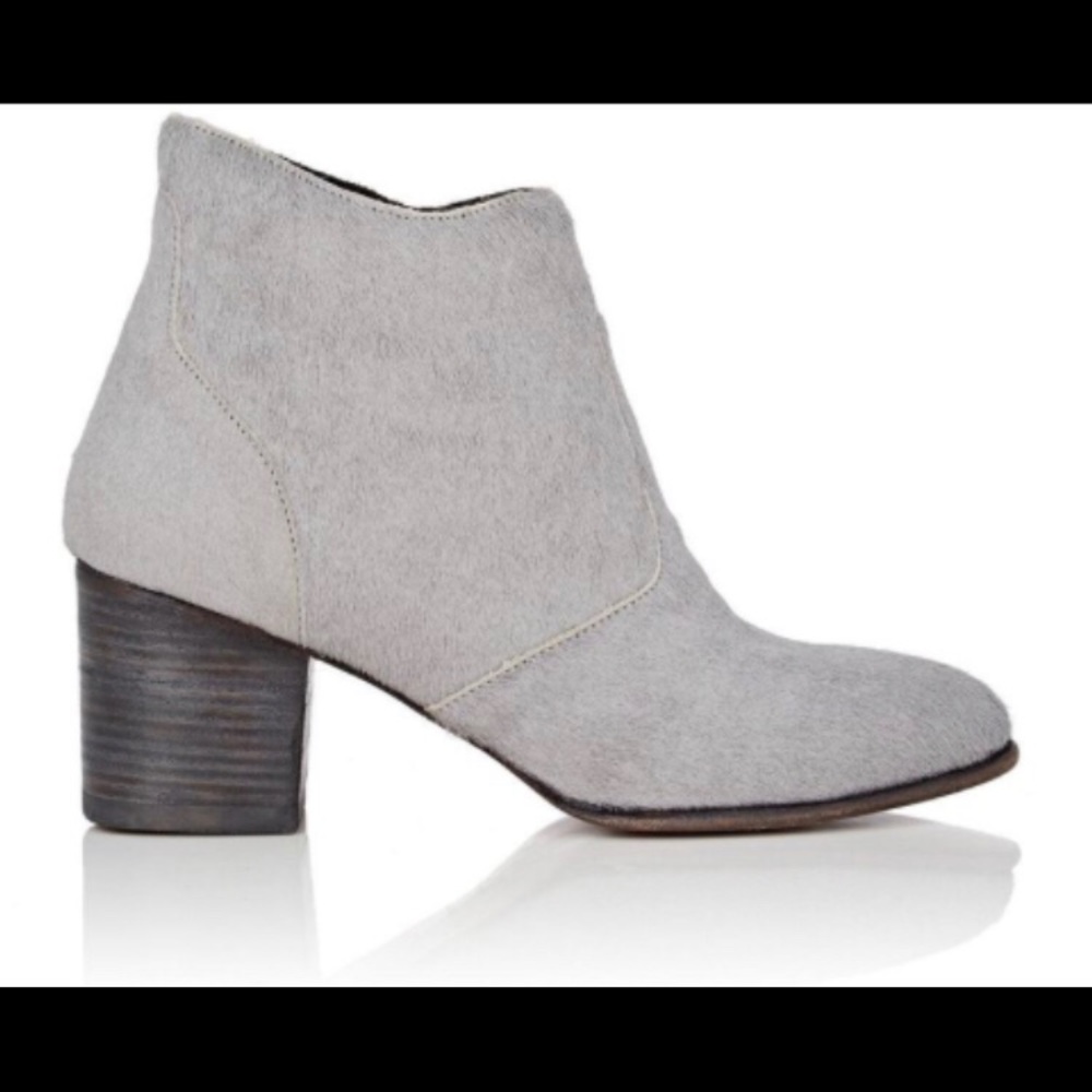 Esquivel calf hair Booties NEVER WORN